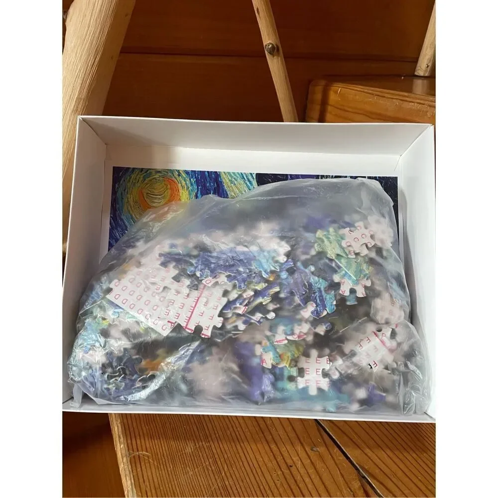 Van Gogh Starry Night 1000 Piece Jigsaw Puzzle